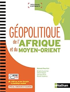 jaquette livre Géopolitique de l'Afrique et du Moyen-Orient