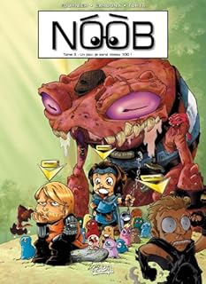jaquette livre Noob, Tome 3 : Un jour je serai niveau 100 !