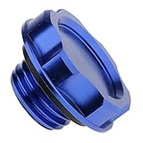 tapon aceite honda accord Montaje enroscado roscado Sharplace Tapón de Llenado de Aceite Compresión de Válvula de Aluminio de Combustible - Azul