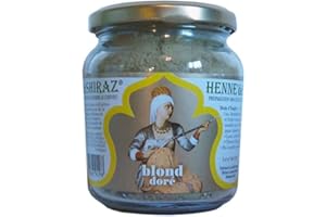 BELIFLOR Bizzico - Henné Blond Champagne 150g - Poudre Végétalienne - Sans produits chimiques synthétiques - Blond - Pour cheveux blonds