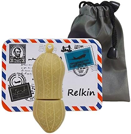 Relkin Cartoon USB Flash Pen Drive Pendrive Memory U Disk Stick Data Storage Thumb Sticks Funny Cute Gift Peanut Shape 32GB