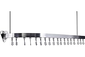 Aqualona Adjustable Shower Curtain Rail Kit | Easy Glide Hooks | Cut-to-Size, Extra Strong Fittings | Profile, 280cm | Chrome