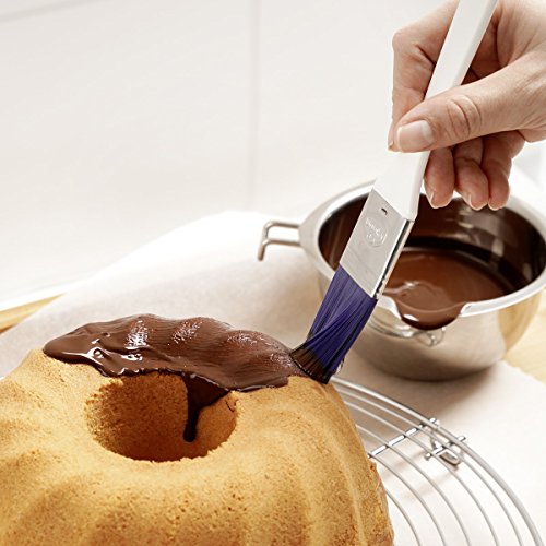 Dr. Oetker Backpinsel mit Teflon, Küchen-Pinsel mit Nylon-Borsten – hitzebeständig bis 90 Grad & ohne Borsten zu verlieren (Borstenbreite: 2,5 cm), Menge: 1 Stück - 2