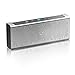 Price comparison product image Inateck Waterproof Ultra-Portable Wireless Bluetooth 4.0 Speaker with Aluminum Body,15 Hour Playtime, High-Def Sound for iPhone, iPad or other phones/tablets/laptops, IPX5 Waterproof, Silver - MercuryBox