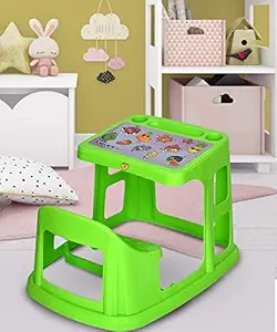 Prima Junior and Senior Kids Study Table | Play | Desk | Plastic Chair with Cup Holder from 2-5 Years Age Kids