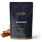 HSN Evowhey Protein Chocolate Wafer 2 kg | Whey Protein Concentrate from Grass Cows. Gluten and Soy Free. Does not include di