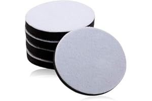Speedwox - Cuscinetti in morbida spugna per levigatura, 5 x 7,6 cm, 5 pezzi, nero
