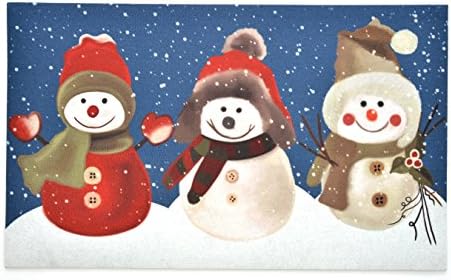 Stephan Roberts Snow Buddies Rubber Doormat, 18''x30''