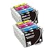 E-Z Ink (TM) Remanufactured Ink Cartridge Replacement for Epson 78 (2 Black, 2 Cyan, 2 Magenta, 2 Yellow, 2 Light Cyan, 2 Light Magenta) 12 Pack for Stylus Photo R260 R280 R380 RX580 RX595 RX680 RS.2949.00