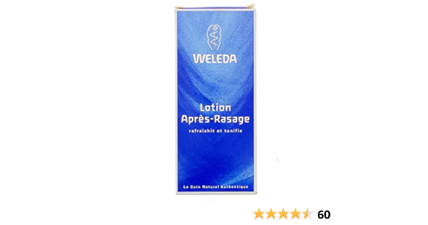 lotion après rasage weleda