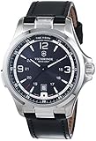 Victorinox Swiss Army Herren-Armbanduhr Analog Quarz Leder 241664