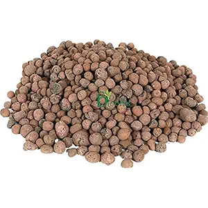 BIO Blooms Agro India Pvt Ltd Clay Balls for Hydrotons, 2 to 8mm LECA Lightweight Expanded Aggregate, Ball for Hydroponics and Aquaponics, 5Liters (2.5kg) Bio_5006B