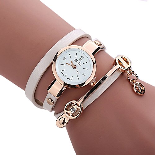 SSITG Damen Armreifuhr Quarz Analog Armbanduhr Armspange Spangenuhr Wickelarmband SSITG Damen Armreifuhr Quarz Analog Armbanduhr Armspange Spangenuhr Wickelarmband