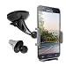 Produktbild kwmobile Flexible KFZ Halterung für Samsung Galaxy J5 (2015) - PKW Auto Halter für Scheibe und Lüftung