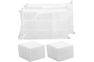 LAMXD 1000 Pièces Carré Lingettes à Ongles, Ongles Vernis Tampon, Cellulose en Coton, Non Pelucheux Ongles Gel Vernis Dissolvant Lingettes, Nail Art Wipes pour Vernis à Ongles