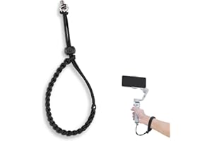 Honbobo Strap Accessories for DJI Osmo Mobile 7P, DJI Osmo Mobile 8, DJI Osmo Mobile 7, Hand Wrist Strap with 1 4 Adapter Screw, Gimbal Anti-lost Rope Lanyard