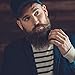 Beard Brush for Men, PLEMO Naturally-Made Beard Brush, Best Facial Hair Comb for Mustache Conditioning Styling & Maintenance Men's Grooming Kit