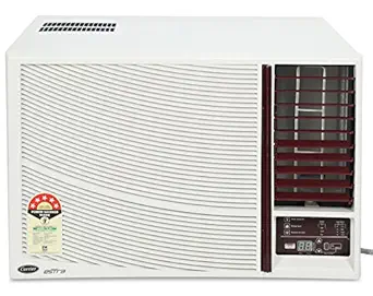 Carrier 1.5 Ton 3 Star Window AC (Copper, CACW18EA3W1, White)