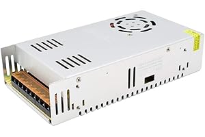 Weishuo Alimentation 5V 60A 300W Transformateur AC 110V / 220V à DC 5V Convertisseur de Commutation