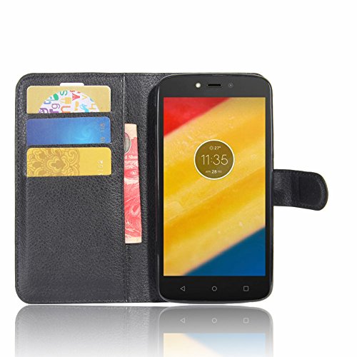 Funda Motorola Moto C Plus Protector de Pantalla EUGO Funda Cuero Resistente Soporte Plegable Ranuras para Tarjetas y Billetes Estilo Libro Acceso a Botones Funda Motorola Moto C Plus Protector de Pantalla EUGO Funda Cuero Resistente Soporte Plegable Ranuras para Tarjetas y Billetes Estilo Libro Acceso a Botones