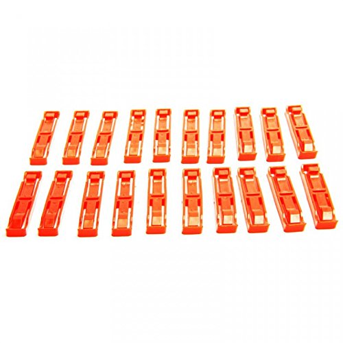 Preisvergleich Produktbild CARRERA Digital 132, 124, Evolution Zubehör 40 Stück Fahrbahnverriegelung Neu