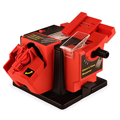 EBERTH Affûteuse multifonction pour Mèches, Forets, Couteau, Ciseau (Angle de meulage 15° - 50°, Meule diamantée)