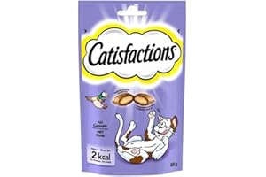 Catisfactions au Canard Friandises pour Chats, Le sachet de 60g