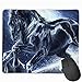 Produktbild Cool Lightning Running Wild Horse Personalized Design Mauspad Gaming Mauspad with Stitched Edges Mousepads, Non-Slip Rubber Base, 300 x 250 x 3 mm Thick - Best Gift Idea