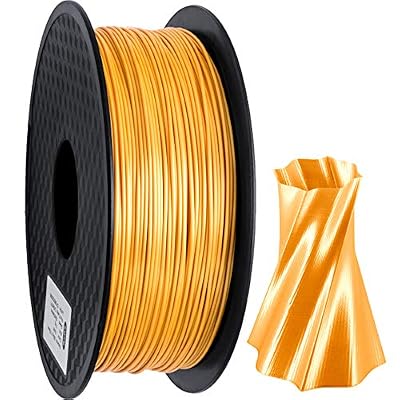 GEEETECH PLA filament 1.75mm Silk Gold, Imprimante 3D Filament PLA 1kg Spool