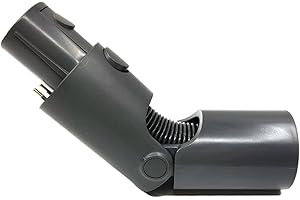 Geoviizon Ricambio Adattatore Inferiore per Dreame V12,V12 PRO,T10,T20,T30,T30 NEO,R10,R10 PRO,R20 Aspirapolvere A Sgancio Rapido Multi-angolo di Rotazione Adattatore Superiore/Inferiore Accessori