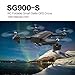 Produktbild MachinYeseed SG900-S 2.4G RC Drohne Faltbarer Selfie Smart GPS FPV Quadcopter mit 720P HD Kamera Höhenlage Follow Me One Key Return Schwarz