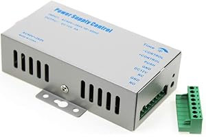 YAVIS Netzteil Tür Zugangskontrolle System Netzschalter 3A 90-260 V AC auf DC 12V für Alle Arten Access Control System Türschloss mit Zeitverzögerung k80