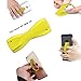 Price comparison product image I-Sonite (Yellow Universal Anti-Slip Elastic Finger Mobile Phone Grip Holder For Wiko Sunny Max