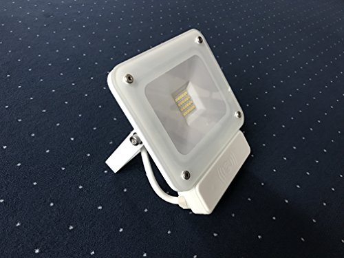 20W LED Fluter Außenleuchte Flutlicht weiß SLIM IP65 Bewegungsmelder Wegeleuchte Sensorleuchte #1310 - 2
