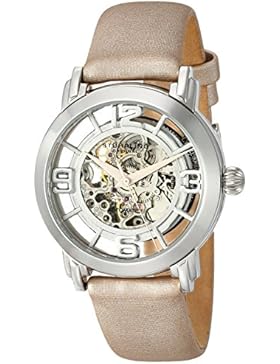 Stuhrling Original 156.121S2 Herren-Armbanduhr Analog Automatik Leder