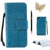 iPhone 6/6S Hülle,TOUCASA Lederhülle PU Leder Flip Tasche...