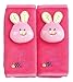 MaByLand Bunny Seat Belt Strap Covers