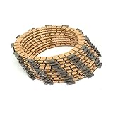 kawasaki zx636b ersatzteile OEM Ersatz JFG RACING Motorrad Kupplung Teller Scheiben Set Kits 9 Für Kawasaki ZX600 Ninja ZX ZZR600 ZX636 Z750 ZR750 Z750S ZR800 A Z800 Versys 1000 KLZ1000 Street Bike