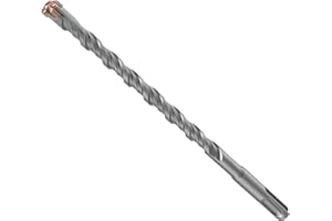 Flintronic Brocas SDS Plus, 10 x 210 mm Brocas SDS Plus Hormigon, Profesional Broc-as de Cruceta con 4 Cortes de Metal Duro y Doble Hélice, para Taladrar en Hormigón, Ladrillos, Cemento, Mampostería