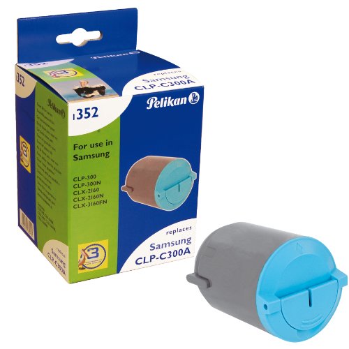Pelikan Toner-Kit 1352TKc ersetzt Samsung CLP-C300A, Cyan, 1000 Seiten