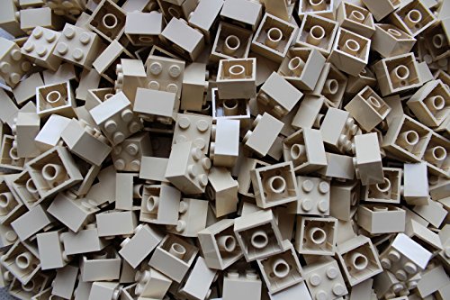 Preisvergleich Produktbild LEGO Bricks: Tan 2x2. Part 3003 (X 50) by LEGO