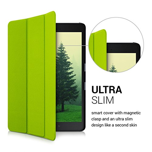 kwmobile Hülle für Samsung Galaxy Tab A 9.7 T550N / T555N / P550N – Smart Cover Case Tablet Schutzhülle Kunstleder – Ultra Slim Tabletcase Grün - 2