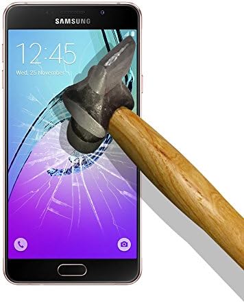 9H Tempered Glass - Samsung Galaxy A7 2016 Screen Protector, Premium Tempered Glass Screen Protector for Samsung Galaxy A7 2016, Bubble Free, 9H Hardness, Perfect fit, Anti-scratch