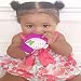 Mouthie Mitt Baby Teething Mitten-Purple*****USA Award Winning Baby Mitt***** Free UK Delivery