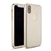 Produktbild for iPhone X Luxury Thin Painted Ultra-Thin Glitter TPU+PC Case Cover Bumper Protective Case Cover For Apple iPhone X (Gold)