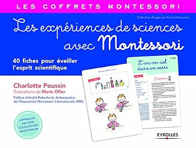 Eyrolles Les expériences de sciences avec Montessori (Coffret): 40 fiches pour éveiller l'esprit scientifique