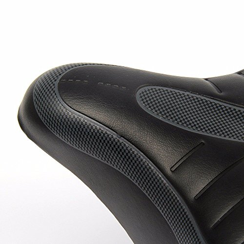 Kglobal Große Fahrrad-Sattel Big Bum Gel Soft Bike Sitz Cruiser mit Extra-Komfort-Auflage - 3