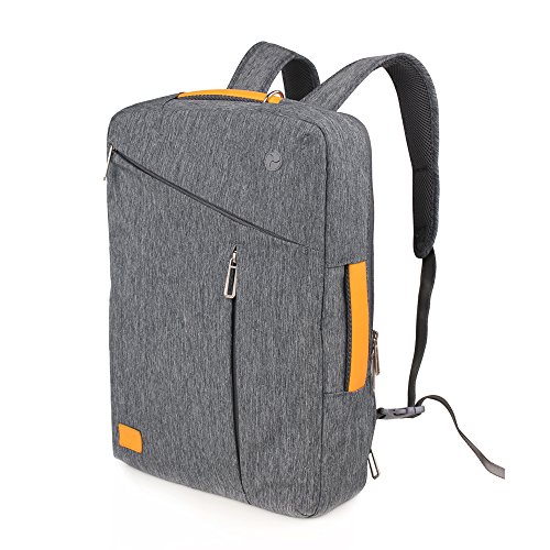 WIWU 3 in 1 Schultertasche Handtasche Laptop Rucksack f  r 15 Zoll Schulrucksack Umh  ngetasche mit gro  em Laptopfach und Zubeh  rf  cher passt Lapto