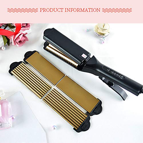 Professional Hair Straighteners Wide Plates with Digital LCD Display Dual Voltage Salon Fast Hair Styler Black reviews Professional Hair Straighteners Wide Plates with Digital LCD Display Dual Voltage Salon Fast Hair Styler Black
