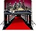 Produktbild 5 x 2,1 Sparkly Polka Dot VIP Red Carpet Hollywood Hintergründe Vinyl Tuch Computer Print Wand Hintergrund f-2135